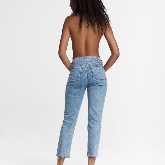 Rag & Bone Nina High Rise Ankle Cropped Jeans Size 26 - Picture 2 of 12